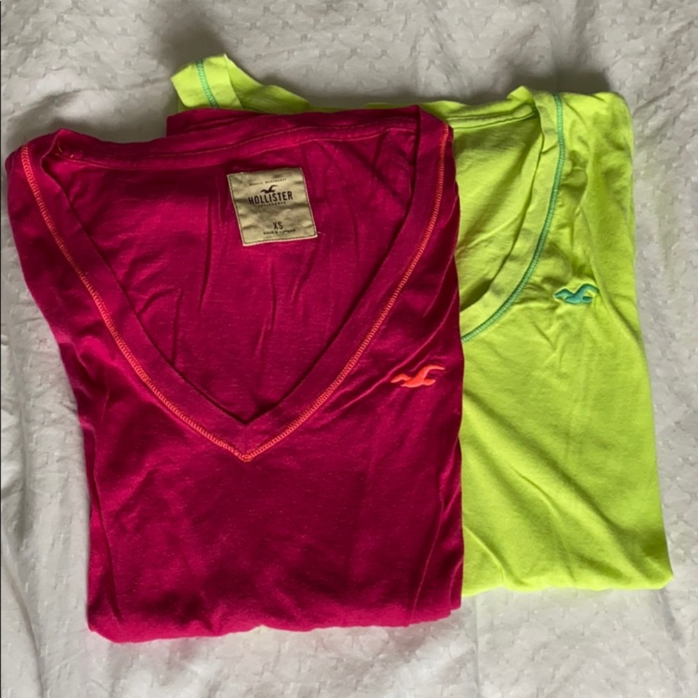 HOLLISTER COTTON VNECK